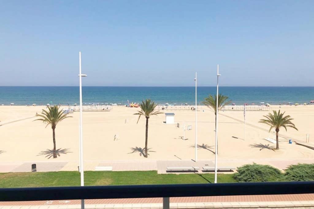 Playa De Gandia 1Ere Ligne El Galeon Apartment Bagian luar foto