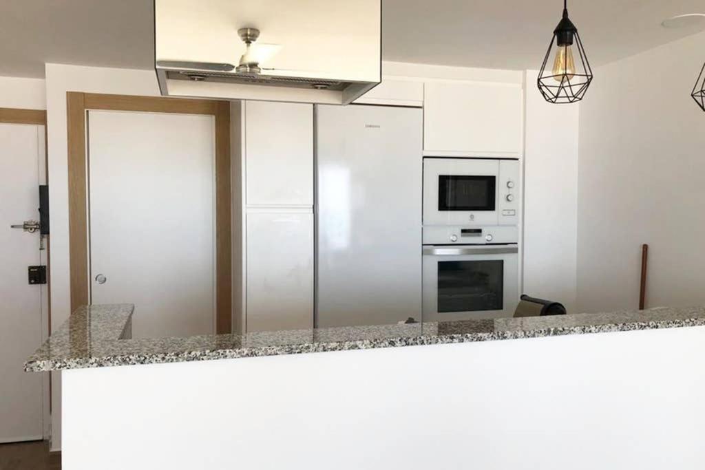 Playa De Gandia 1Ere Ligne El Galeon Apartment Bagian luar foto