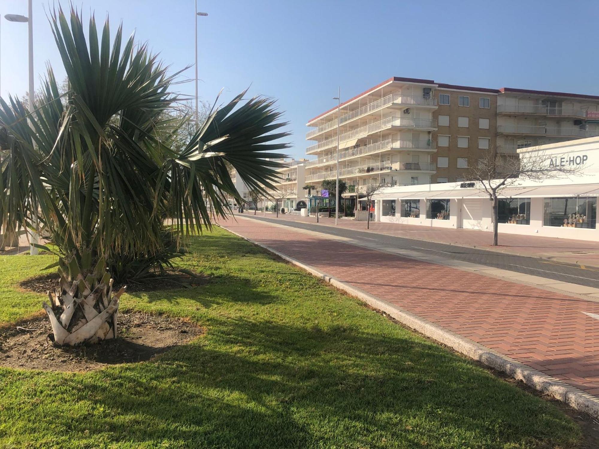 Playa De Gandia 1Ere Ligne El Galeon Apartment Bagian luar foto